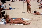 Woman, Sun Worshipper, Bikini, tan, legs, Valparaiso, Chile, 1977, 1970s, RVLV07P09_18