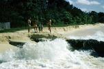 Beach, Sand, Ocean, Barbados, 1950s, RVLV07P14_02