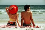Man, Woman, Beach, Ocean, 1970s, RVLV08P01_15