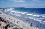 Beach, Sand, Water, San Diego, Pacific Ocean
