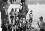 Boys, Girls, Lake, Swimsuit, 1960s, RVLV08P04_12