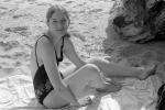 Girl, Beach, Sand, Ocean, 1970s, RVLV08P04_18