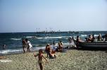 Boat, Sandy, Beach, Sand, Lido, Italy, 1950s, RVLV08P05_05