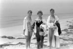 girls, beachwear, swimsuit, aio, bikini, smiles, 1950s, RVLV09P01_04