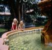 Water Fountain, aquatics, Santa Barbara, swimsuit, girls, smiles, 1960s, RVLV09P04_12