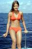 Girl, bikini, swimwear, suntan, smiles, 1972, 1970s, RVLV09P07_03