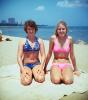 Oak-Street Beach, Lake-Michigan, Chicago, Woman, 1970s