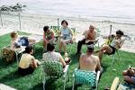 Chairs, Beach, Lawn, Ocean, 1950s