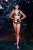 Girl, Flowery Mod Swimsuit, 1968, 1960s, RVLV09P13_14