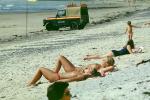 Women Sunning on the Beach, topless, 1970s, RVLV09P14_10