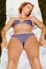 Sunworshipper, Woman, resting, suntan, bikini, 1970s, RVLV09P15_01