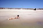 woman, beach, sand, bikini, dog, RVLV10P01_12