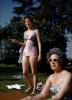 Women, glasses, one piece bathing suit, 1950s, RVLV10P04_09