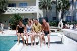 Women, Men, swimsuit, aio, diving board, Gulf Ocean Mile Hotel, Fort Lauderdale, RVLV10P05_05