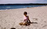Girl on the Beach, Sand, 1960s, RVLV10P06_02