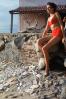 Woman, Bikini, swimsuit, legs, leggy, beach, 1950s, RVLV10P06_03