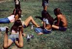 Ladies in the sun, 1960s