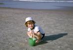Little Girls on the Beach, Sand, Hat, Legs, feet, RVLV10P15_18