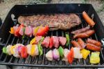 BBQ, Shish-ka-bobs, red meat, white meat, vegetable, RVPD01_018