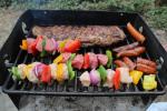 BBQ, Shish-ka-bobs, red meat, white meat, vegetable, RVPD01_019