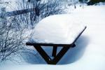 Snow on picnic table, cold, ice, RVPV01P05_01
