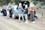 Car, Trunk, people, 1970s