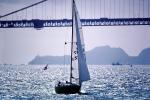 Golden Gate Bridge, sailing out into the ocean, SALV01P05_02
