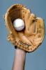 Mitt with Baseball, ball, glove