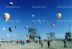 Albuquerque International Balloon Fiesta, morning, Crowds, People, SBLV01P07_02