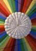 White Circle, Circular Top, Snowmass Hot Air Balloon Festival, Aspen, Looking-Up Pattern, SBLV01P11_12.2656