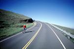 Bicyclist, riding, road, street, Maui, SBYV03P12_16
