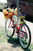 Girls Bicycle with Flowers, SBYV03P13_12