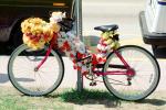Girls Bicycle with Flowers, SBYV03P13_13
