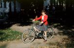 Girl with her New Bike, 1950s, SBYV04P06_12