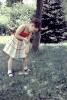 Little Girl Plays Croquet, 1950s, SCQV01P03_07