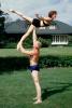 Muscle Beach, Man, Woman, acrobatics, 1950s, SEWV01P01_09B