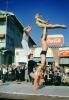 Muscle Beach, Man, Woman, acrobatics, 1950s, SEWV01P01_14