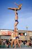 Muscle Beach, Man, Woman, acrobatics, boardwalk, 1950s, SEWV01P01_15B
