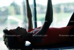 Woman, Stretching, Weight Training, SEWV01P07_01