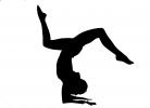 Yoga Pose silhouette, shape, SEYV01P02_14M