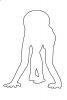 outline, Pretzels-Yoga Studio, line drawing, shape, SEYV01P07_03O