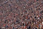 Crowds at Super Bowl XIX, Stanford Stadium, 49r vs Miami Dolphins