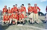 Football Team, Men, Guys, field, helmets, uniforms, 1943, 1940s, SFCV01P02_10