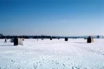 Ice Fishing, Snow, Cold, shacks, SFIV01P01_17