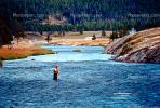 Fishermen, Wade Fishing, Yellowstone River, SFIV01P05_03.2657