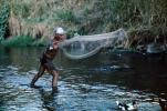 Man, Boy, Net Fishing, El Salvador, SFIV01P09_01