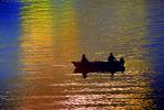 Fishing Boat, Outboard motor boat, water, reservoir, Lake Almanor, Plumas County, SFIV01P14_12B