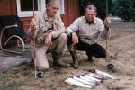 fishermen, man, rod & reel, fish catch, Rouge River, Oregon, 1966, 1960s, SFIV02P07_10