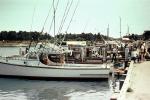 docks, harbor, Hyannis, Cape Cod, Massachusetts, 1955, 1950s, SFIV03P02_17