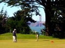 Golfers, putting, putt, putter, Lincoln Park Golf Course